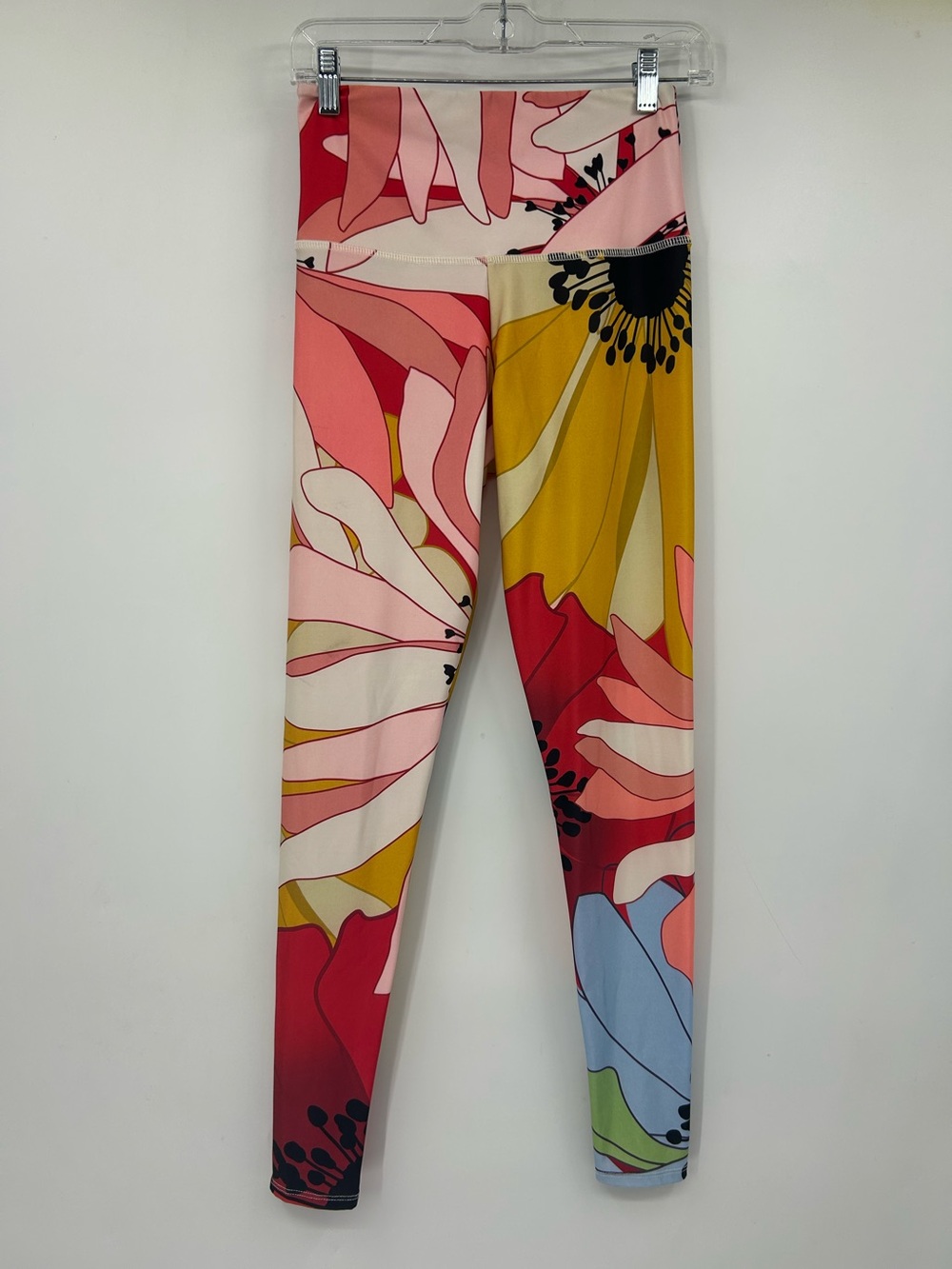 Onzie Wild Yoga Floral Leggings Size M/L - Picture 2 of 6